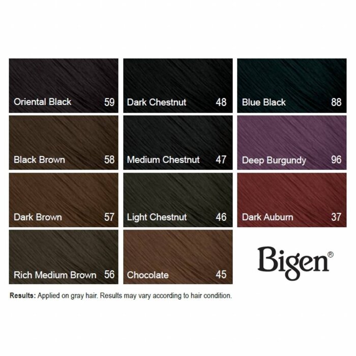 Bigen Hair paint 59 Oriental Black