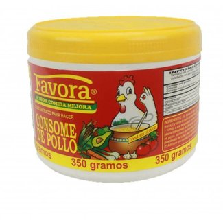 Favora Consome De Pollo/ Chicken Flavor Bouillon 350gr
