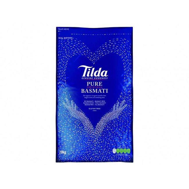 Tokogembira Tilda Pure Original Basmati Rice 20 Kg Tokogembira Nl