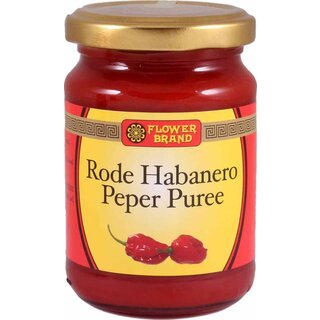 Flower Brand Rode Habanero Peper Puree sambal