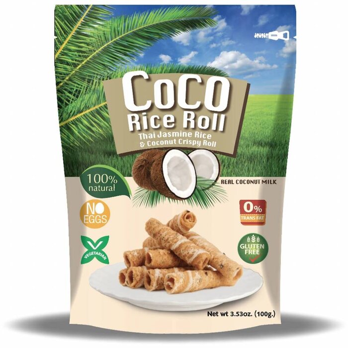 Coco Coconut Rice Roll 100g