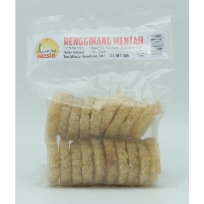 Nesia Nesia Rengginang Mentah prawn crackers 200gr