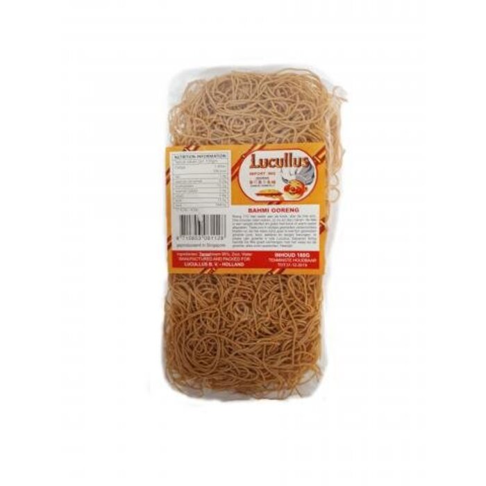 Lucullus outlet: Chinese Mie / Tjauwmin Import Mie Lucullus 180gr tht 15-05-2026