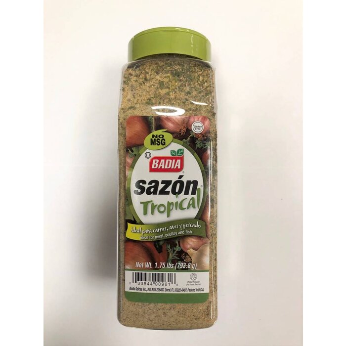 Badia Badia Sazon tropical green 1.75 lbs (793.8g) powder