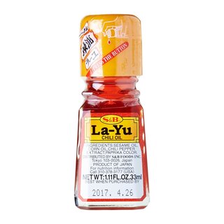S&B La-Yu Chili Oil 33ml