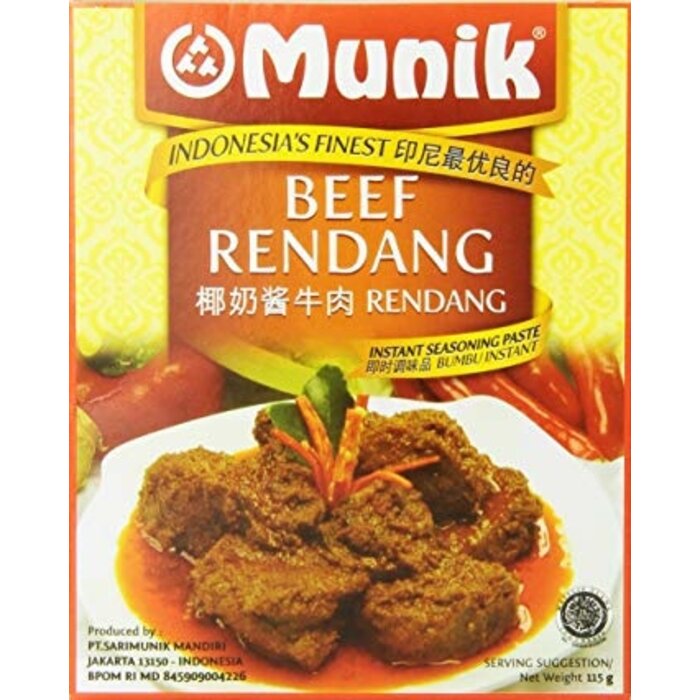 Beef Rendang Bumbu Munik 115gr