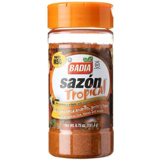 Badia Badia Sazon tropical orange 6.75 oz (191,4g) powder