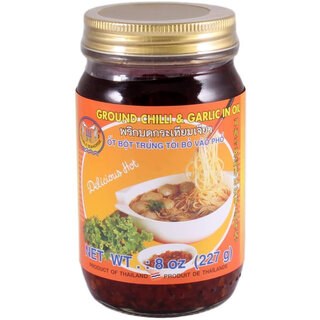 Ground Chilli & Garlic in Oil 227gr Double Seashorse
