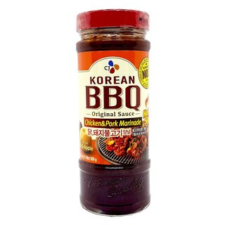 CJ Korean bbq Chicken Pork Marinade Hot Spicy Sauce 500gr