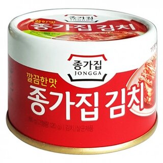 Jongga Kimchi mat 160gr - blik