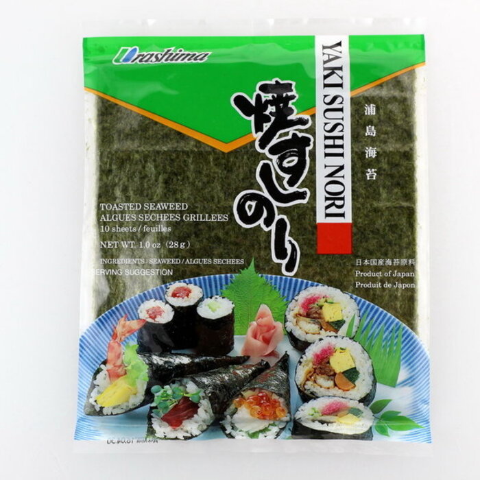 Buy Urashima Yakinori Hanedashi Sushi Nori (10 sheets)