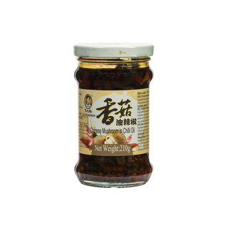 Chinese Mushroom in Chilli Oil 210gr Laoganma