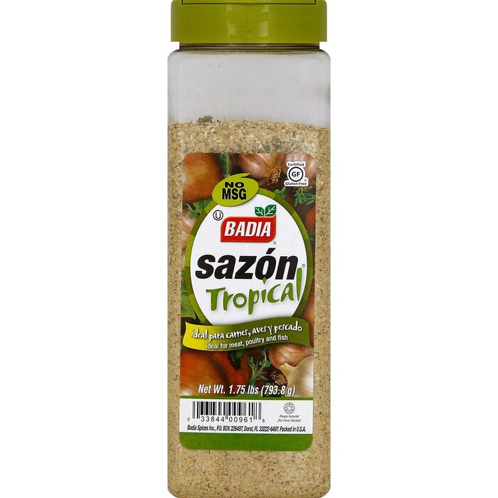 Badia Badia Sazon tropical green 1.75 lbs (793.8g) powder
