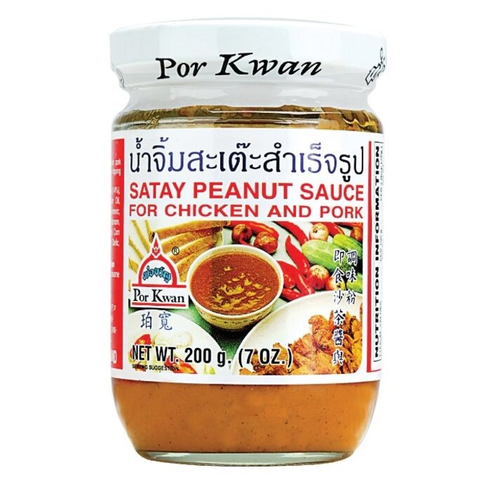 Por Kwan - Satay Peanut Sauce for Chicken and Pork 200gr