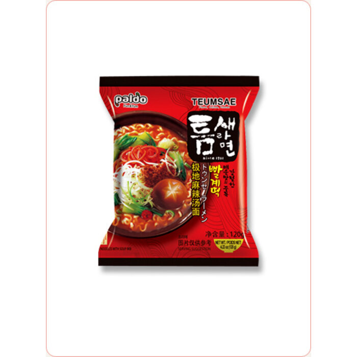 Paldo Paldo Teumsae Ramyun Spicy Noodle 5-pack