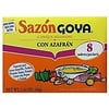 Sazon Goya Con azafran 8 packets (40gr)