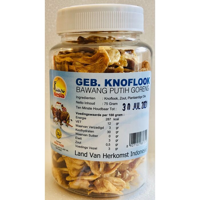 Nesia Fried garlic Bawang Putih Goreng 75grNesia Fried garlic Bawang Putih Goreng 75grNesia Fried garlic Bawang Putih Goreng 75gr