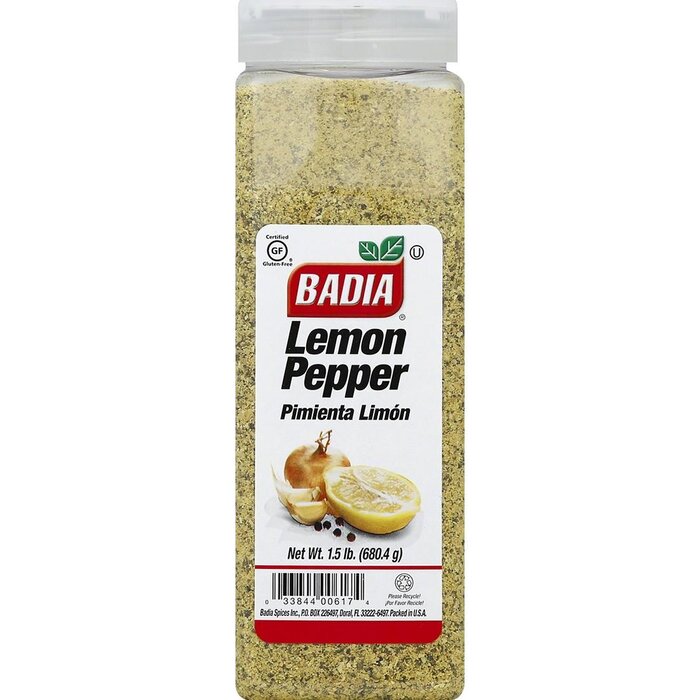 Badia Badia Lemon Pepper 680.4 g / 1.5 lb