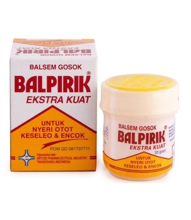 Balsem Gosok Balpirik Extra Kuat oranje 20g - Tokogembira.nl