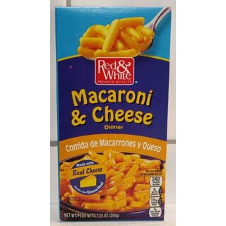 outlet: Red & White Macaroni & Cheese 206gr THT OCT 15 2026