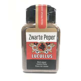 Lucullus Zwarte Peper 45g Lucullus Flacon