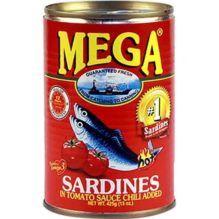 Mega Sardines in tomato sauce with chili 425g