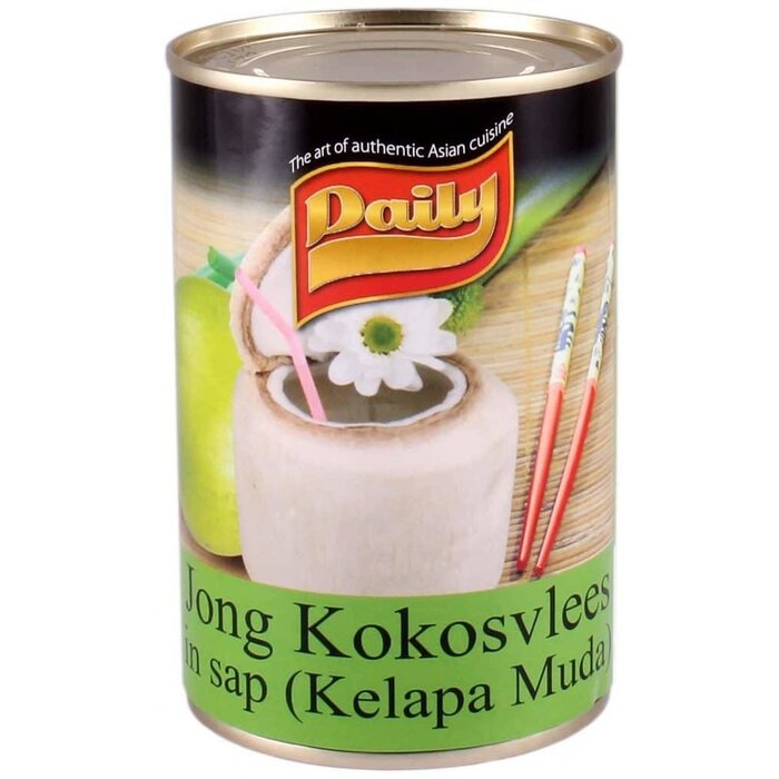 Daily Jong Kokosvlees in sap 415g Daily