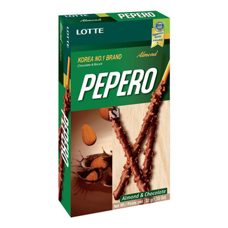 Lotte Pepero Almond & Chocolate 32g Lotte