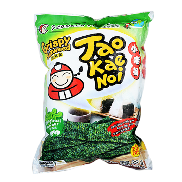crispy seaweed 32g Tao Kae Noi Original flavour