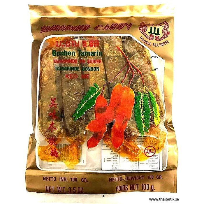 Tamarind Candy bonbon 100g double seahorse