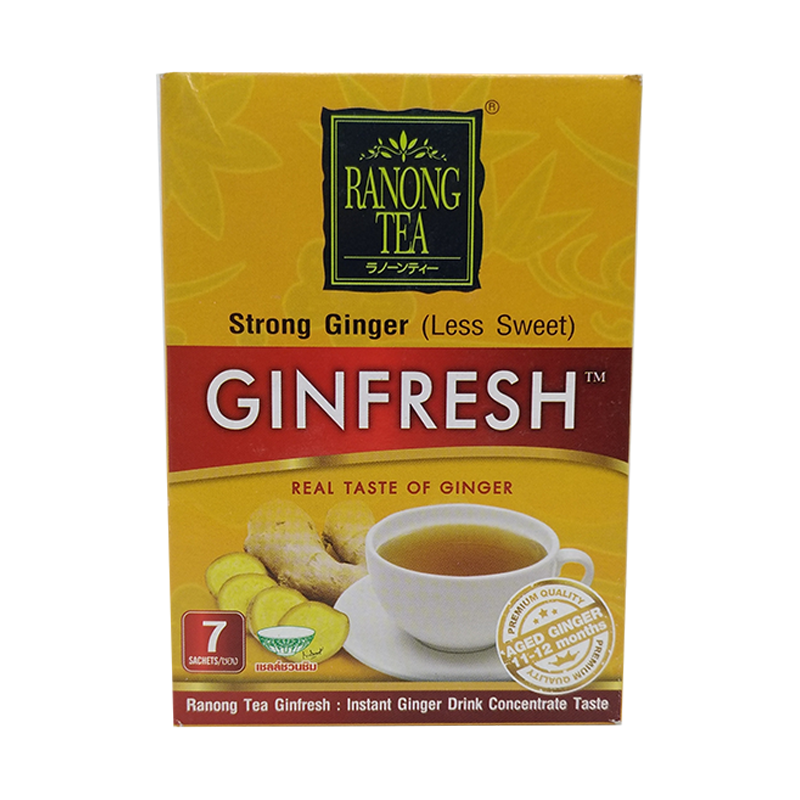 Tokogembira Ranong Tea Strong Ginger Tea Less Sweet Tokogembira Nl