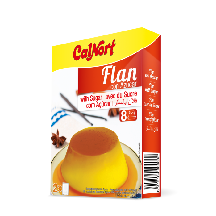 Flan with Sugar Calnort