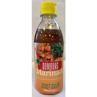 outlet: Domburg Zoetzuur Marinade 350ml tht 28 juni 2026