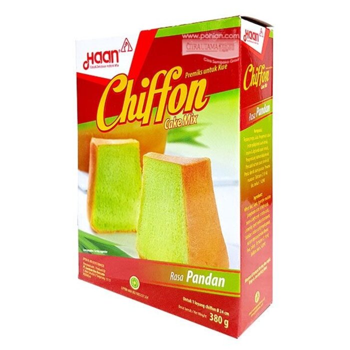 Haan Rooster Chiffon Cake Mix Pandan 380 g