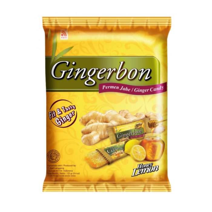 Agel Gingerbon Honey Lemon candy 125gr