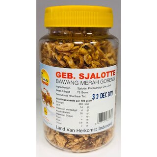 Gebakken Sjalotte Bawang Merah Goreng Nesia 75gr