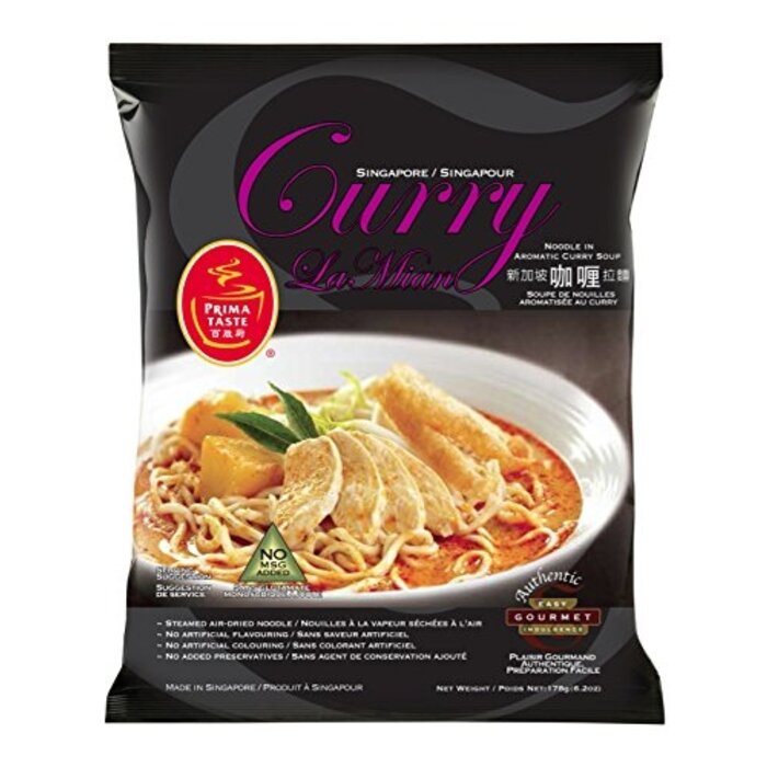 OUTLET: Prima Taste Singapore Curry La Mian 178gr BBD: 03-09-2026