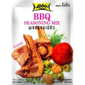 lobo bbq seasoning mix 35gr