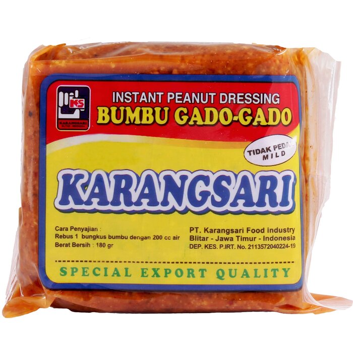 karangsari gado-gado tidak pedas mild 180g