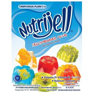 nutrijell jelly powder plain 15gr