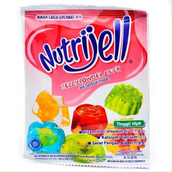 nutrijell jelly powder Leci 15gr