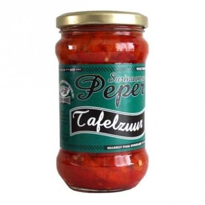 Lekker Bekkie Tafelzuur peper - Extreem heet 290ml Lekker Bekkie