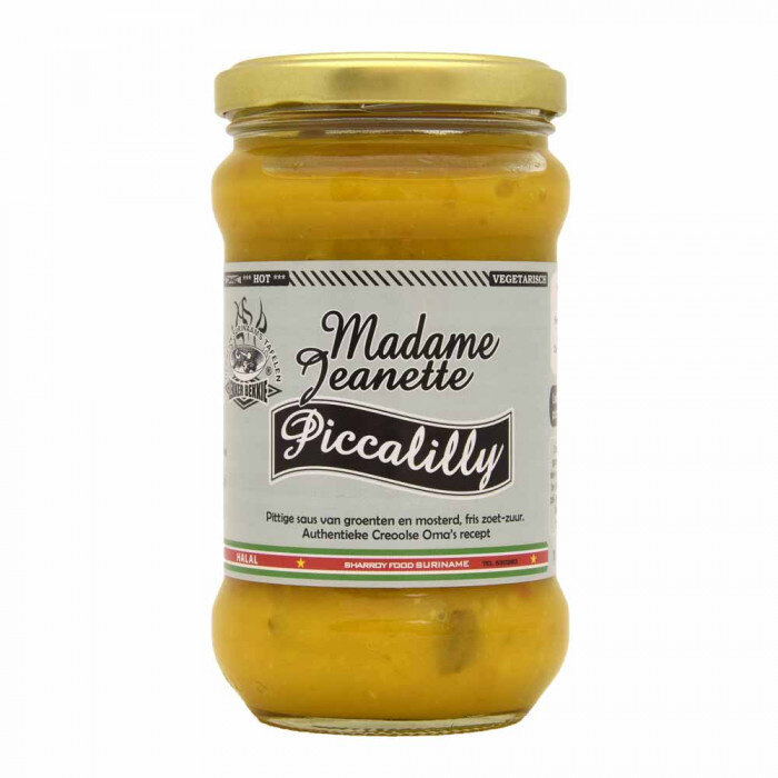 Lekker Bekkie madame jeanette piccalilli 290ml Nice Bekkie