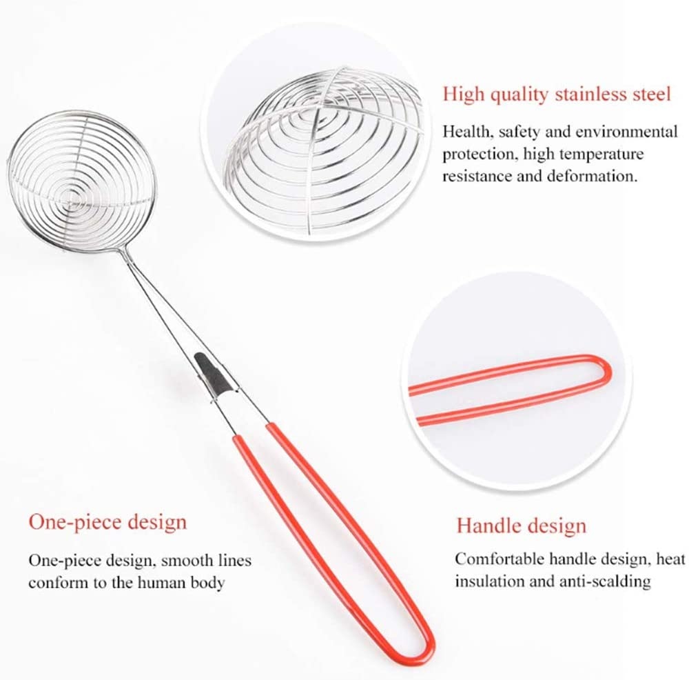 Stainless Steel Hot Pot Ladle Anti Scalding Heat Insulation Long Handle Hotpot  Ladle Anti Scalding Hotpot