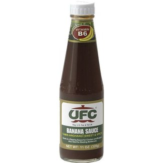 UFC Banana sauce regular 320g