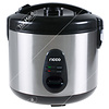 Ricco Rice Cooker 1.0ltr Chrome-Black