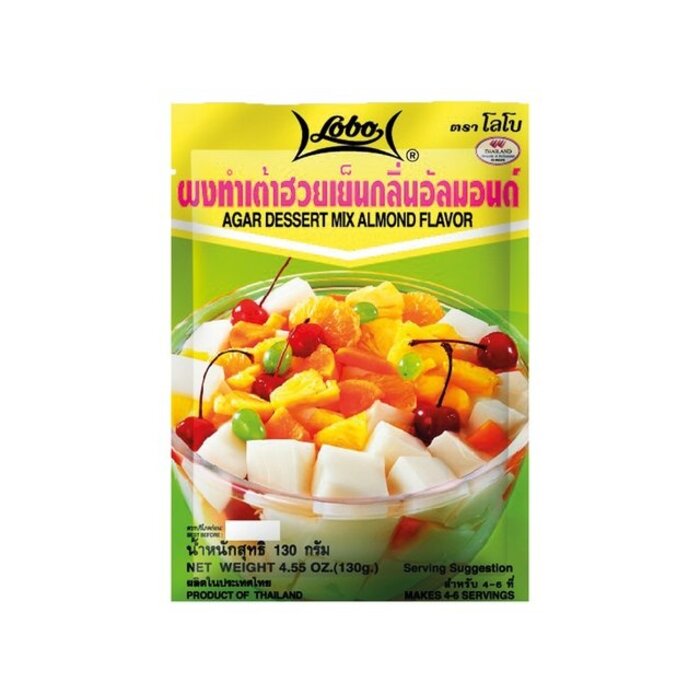 Agar Dessert Mix Almond Flavour 130gr Lobo
