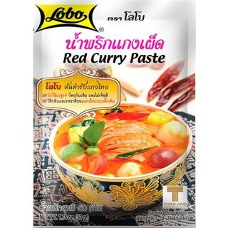 Lobo Red Curry Paste 50g