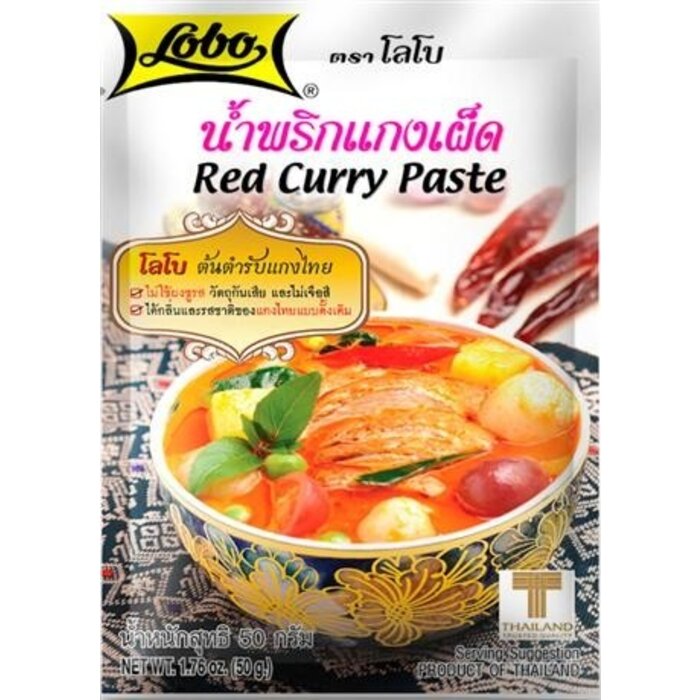 Lobo Red Curry Paste 50g