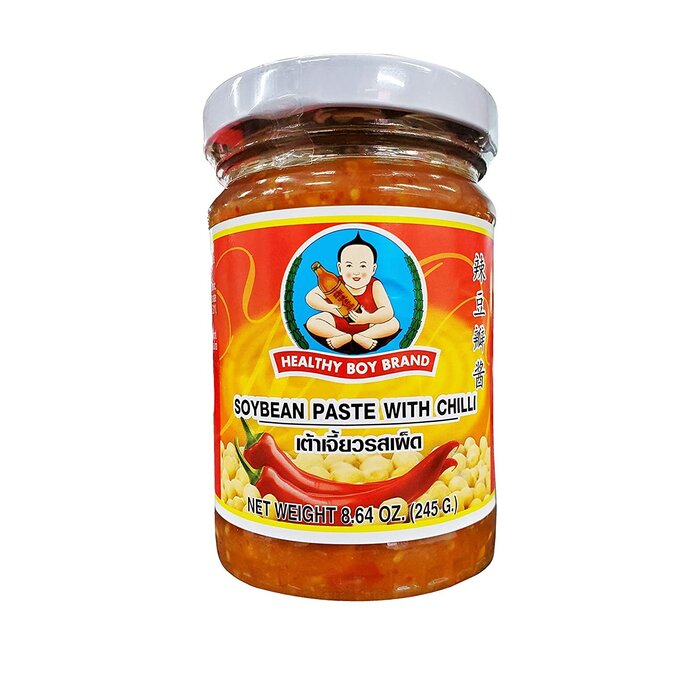 OUTLET: healthy boy soybean paste with chilli 245g BBD: 02-07-2025